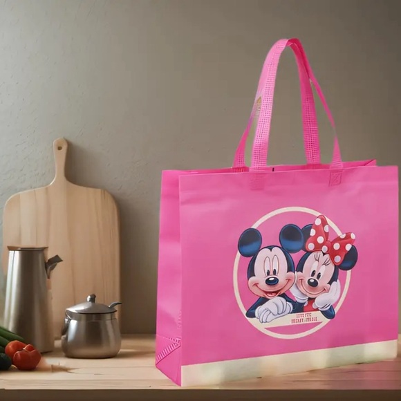 NWT! "Durable" Disney Mickey Mouse Large Non-Woven Tote Bag - Reusable. - Picture 3 of 4
